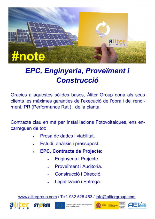 EPC, Engineering, Procurement and Construction