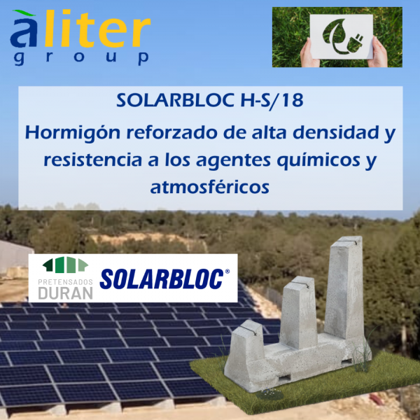 Solarbloc - Soporte para paneles solares